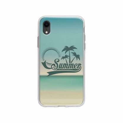 Coque Pour iPhone XR Summer - Coque Wiqeo 10€-15€, Estelle Adam, iPhone XR, Motif Wiqeo, Déstockeur de Coques Pour iPhone