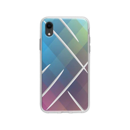 Coque Pour iPhone XR Teintes Abstraites - Coque Wiqeo 10€-15€, Estelle Adam, iPhone XR, Motif Wiqeo, Déstockeur de Coques Pour iPhone