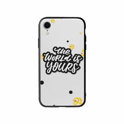 Coque Pour iPhone XR "The World Is Yours" - Coque Wiqeo 10€-15€, Estelle Adam, iPhone XR, Motif Wiqeo, Déstockeur de Coques Pour iPhone