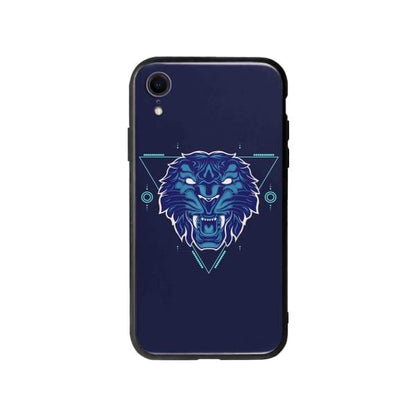 Coque Pour iPhone XR Tigre Géométrique - Coque Wiqeo 10€-15€, Estelle Adam, Illustration, iPhone XR, Motif Wiqeo, Déstockeur de Coques Pour iPhone