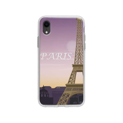 Coque Pour iPhone XR Tour Eiffel - Coque Wiqeo 10€-15€, iPhone XR, Robert Guillory, Voyage Wiqeo, Déstockeur de Coques Pour iPhone