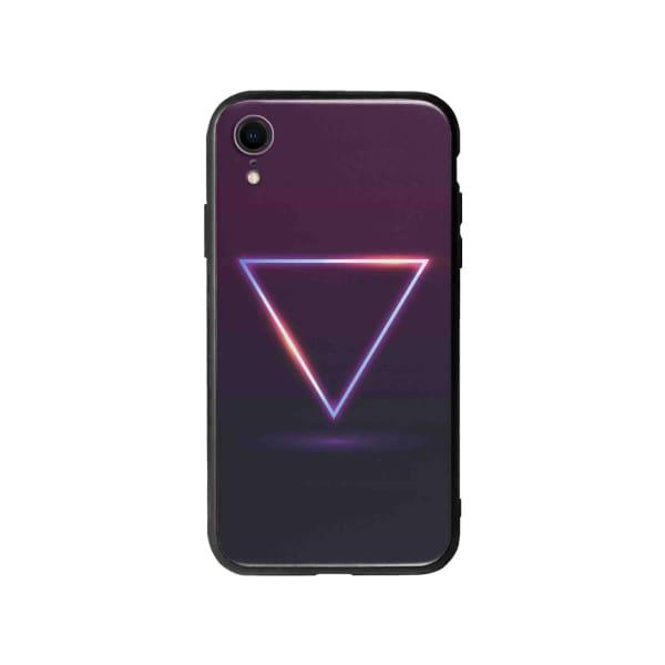 Coque Pour iPhone XR Triangle Néon - Coque Wiqeo 10€-15€, Estelle Adam, Illustration, iPhone XR, Motif Wiqeo, Déstockeur de Coques Pour iPhone