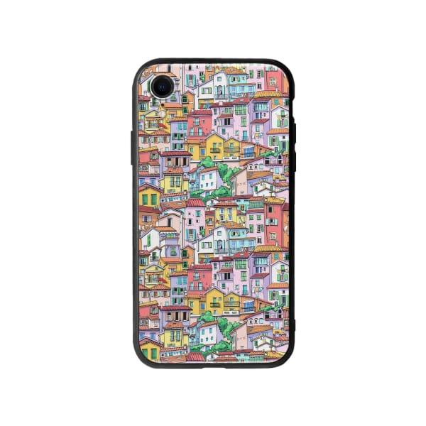 Coque Pour iPhone XR Ville - Coque Wiqeo 10€-15€, Estelle Adam, Illustration, iPhone XR Wiqeo, Déstockeur de Coques Pour iPhone