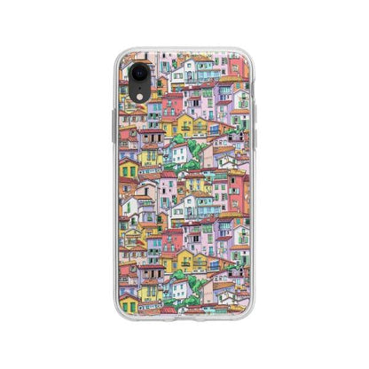 Coque Pour iPhone XR Ville - Coque Wiqeo 10€-15€, Estelle Adam, Illustration, iPhone XR Wiqeo, Déstockeur de Coques Pour iPhone