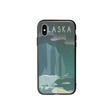 Coque Pour iPhone XS Alaska - Coque Wiqeo 10€-15€, Estelle Adam, Illustration, iPhone XS, Voyage Wiqeo, Déstockeur de Coques Pour iPhone