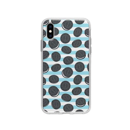 Coque Pour iPhone XS Cookies Oreo - Coque Wiqeo 10€-15€, Estelle Adam, iPhone XS, Motif Wiqeo, Déstockeur de Coques Pour iPhone