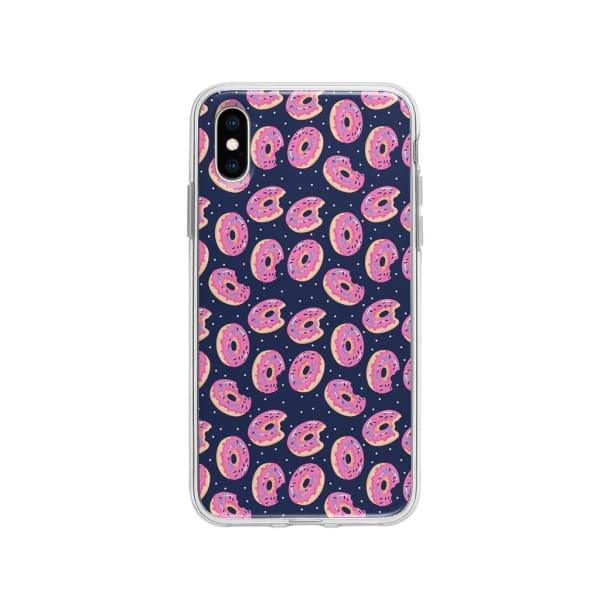 Coque Pour iPhone XS Donuts - Coque Wiqeo 10€-15€, Estelle Adam, iPhone XS, Motif Wiqeo, Déstockeur de Coques Pour iPhone