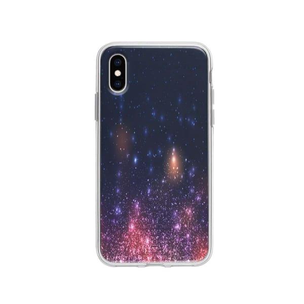 Coque Pour iPhone XS Étincelles - Coque Wiqeo 10€-15€, Estelle Adam, Illustration, iPhone XS Wiqeo, Déstockeur de Coques Pour iPhone