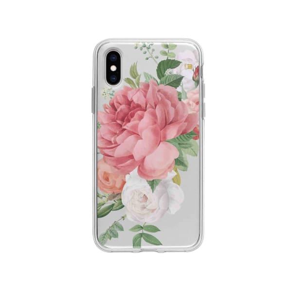 Coque Pour iPhone XS Fleurs - Coque Wiqeo 10€-15€, Albert Dupont, Fleur, iPhone XS Wiqeo, Déstockeur de Coques Pour iPhone