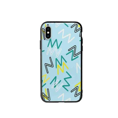 Coque Pour iPhone XS Gribouillis Géométrique - Coque Wiqeo 10€-15€, Estelle Adam, iPhone XS, Motif Wiqeo, Déstockeur de Coques Pour iPhone