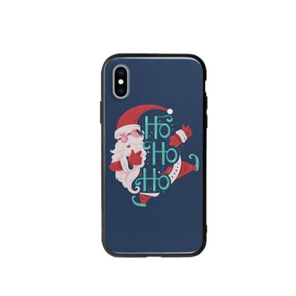 Coque Pour iPhone XS Ho Ho Ho Père Noël - Coque Wiqeo 10€-15€, Estelle Adam, iPhone XS, Motif, Noël Wiqeo, Déstockeur de Coques Pour iPhone