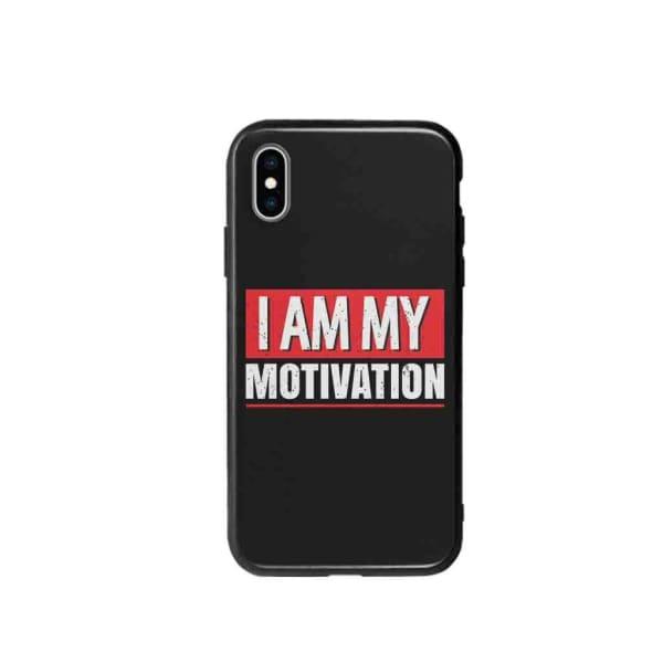 Coque Pour iPhone XS "I Am My Motivation" - Coque Wiqeo 10€-15€, Estelle Adam, Illustration, iPhone XS Wiqeo, Déstockeur de Coques Pour iPhone