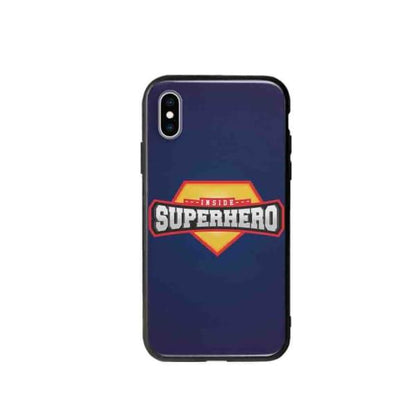 Coque Pour iPhone XS "Inside Superhero" - Coque Wiqeo 10€-15€, Estelle Adam, Illustration, iPhone XS Wiqeo, Déstockeur de Coques Pour iPhone