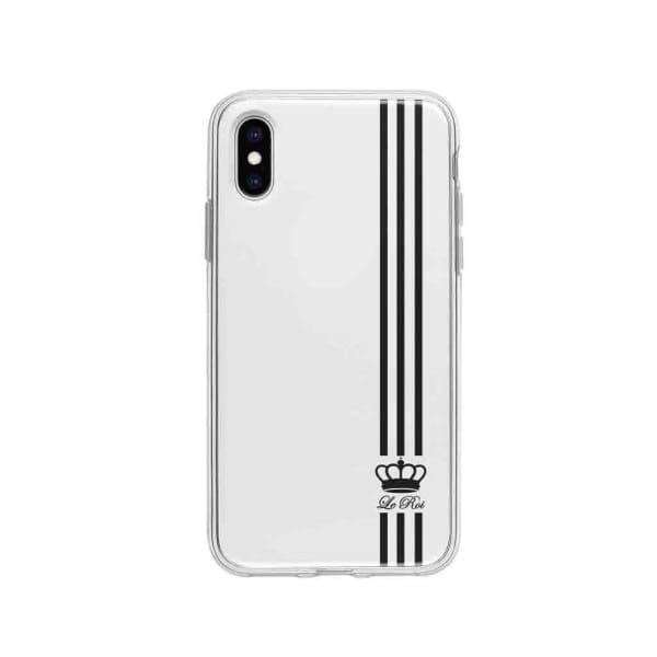 Coque Pour iPhone XS Le Roi - Coque Wiqeo 10€-15€, Estelle Adam, iPhone XS, Motif Wiqeo, Déstockeur de Coques Pour iPhone