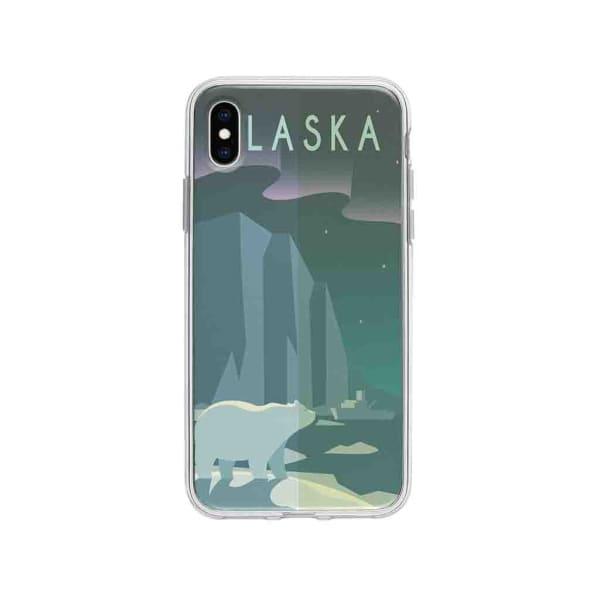 Coque Pour iPhone XS Max Alaska - Coque Wiqeo 10€-15€, Estelle Adam, Illustration, iPhone XS Max, Voyage Wiqeo, Déstockeur de Coques Pour iPhone