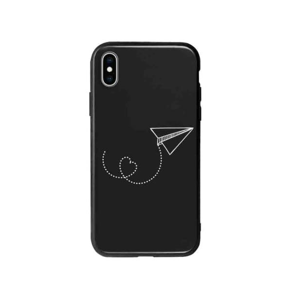 Coque Pour iPhone XS Max Avion en Papier - Coque Wiqeo 10€-15€, Estelle Adam, Illustration, iPhone XS Max Wiqeo, Déstockeur de Coques Pour iPhone