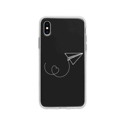 Coque Pour iPhone XS Max Avion en Papier - Coque Wiqeo 10€-15€, Estelle Adam, Illustration, iPhone XS Max Wiqeo, Déstockeur de Coques Pour iPhone