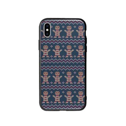 Coque Pour iPhone XS Max Biscuit de Noël Tricoté - Coque Wiqeo 10€-15€, Estelle Adam, iPhone XS Max, Motif, Noël Wiqeo, Déstockeur de Coques Pour iPhone