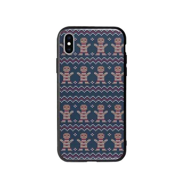 Coque Pour iPhone XS Max Biscuit de Noël Tricoté - Coque Wiqeo 10€-15€, Estelle Adam, iPhone XS Max, Motif, Noël Wiqeo, Déstockeur de Coques Pour iPhone