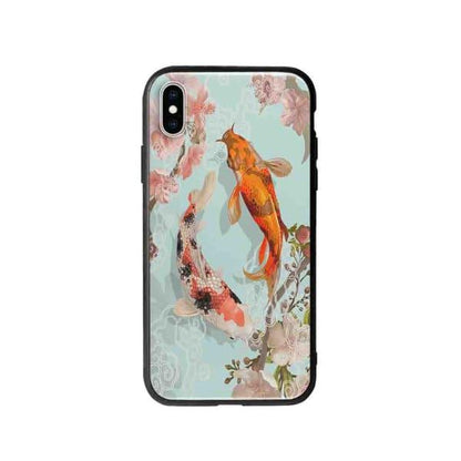 Coque Pour iPhone XS Max Carpes Koï - Coque Wiqeo 10€-15€, Estelle Adam, Illustration, iPhone XS Max Wiqeo, Déstockeur de Coques Pour iPhone