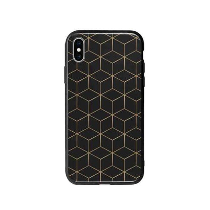 Coque Pour iPhone XS Max Cubes et Hexagones - Coque Wiqeo 10€-15€, Estelle Adam, iPhone XS Max, Motif Wiqeo, Déstockeur de Coques Pour iPhone