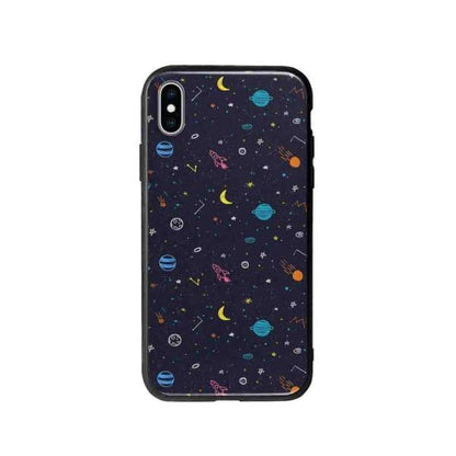 Coque Pour iPhone XS Max Dessin Galactique - Coque Wiqeo 10€-15€, Estelle Adam, Illustration, iPhone XS Max, Motif Wiqeo, Déstockeur de Coques Pour iPhone