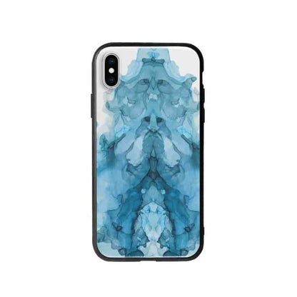 Coque Pour iPhone XS Max Encre Bleu - Coque Wiqeo 10€-15€, Estelle Adam, iPhone XS Max, Motif Wiqeo, Déstockeur de Coques Pour iPhone