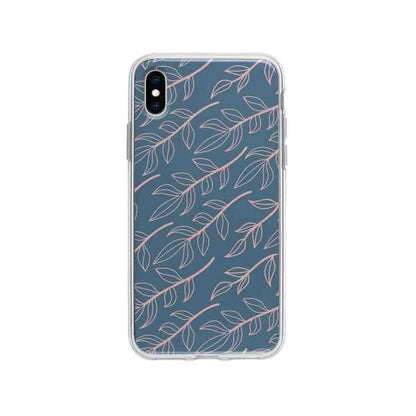 Coque Pour iPhone XS Max Feuillage - Coque Wiqeo 10€-15€, Estelle Adam, Feuilles, iPhone XS Max, Motif Wiqeo, Déstockeur de Coques Pour iPhone