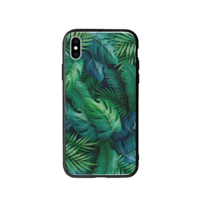 Coque Pour iPhone XS Max Feuillage Tropical - Coque Wiqeo 10€-15€, Estelle Adam, Feuilles, iPhone XS Max, Motif Wiqeo, Déstockeur de Coques Pour iPhone