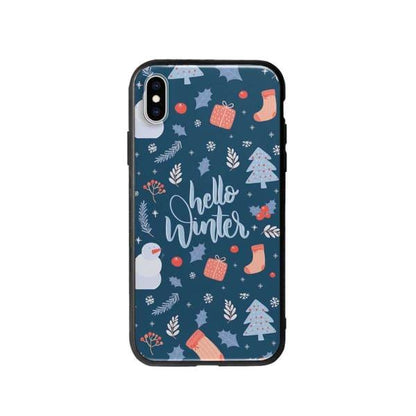 Coque Pour iPhone XS Max "Hello Winter" - Coque Wiqeo 10€-15€, Estelle Adam, iPhone XS Max, Motif Wiqeo, Déstockeur de Coques Pour iPhone