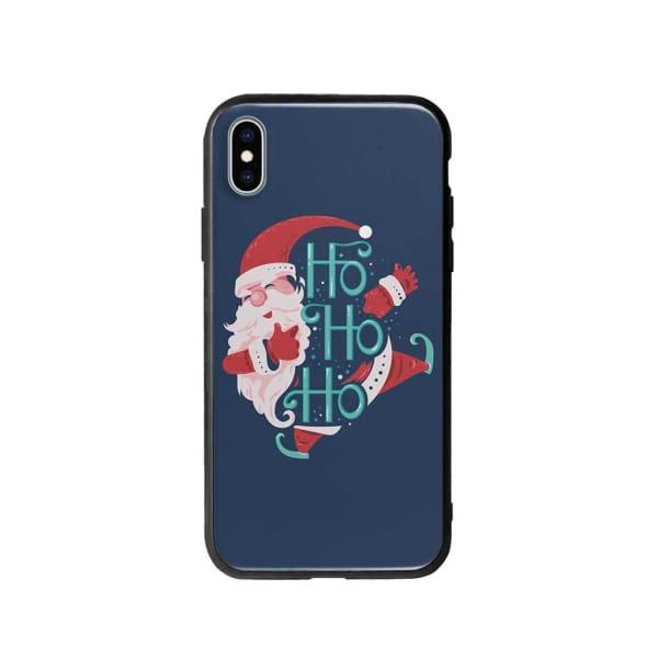 Coque Pour iPhone XS Max Ho Ho Ho Père Noël - Coque Wiqeo 10€-15€, Estelle Adam, iPhone XS Max, Motif, Noël Wiqeo, Déstockeur de Coques Pour iPhone