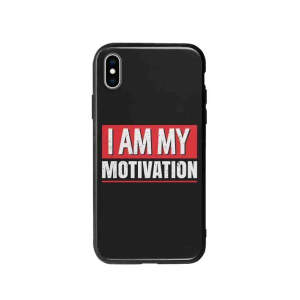 Coque Pour iPhone XS Max "I Am My Motivation" - Coque Wiqeo 10€-15€, Estelle Adam, Illustration, iPhone XS Max Wiqeo, Déstockeur de Coques Pour iPhone