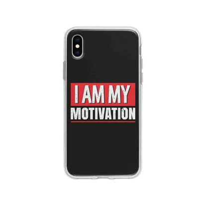 Coque Pour iPhone XS Max "I Am My Motivation" - Coque Wiqeo 10€-15€, Estelle Adam, Illustration, iPhone XS Max Wiqeo, Déstockeur de Coques Pour iPhone