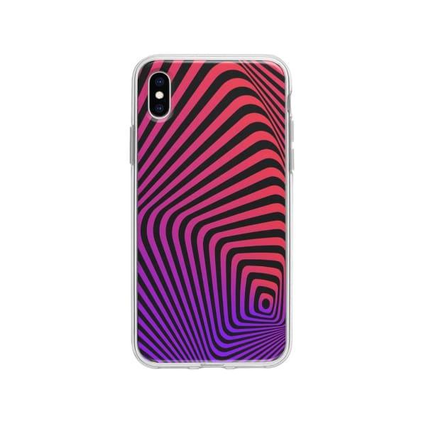 Coque Pour iPhone XS Max Illusion Entortillée - Coque Wiqeo 10€-15€, Estelle Adam, iPhone XS Max, Motif Wiqeo, Déstockeur de Coques Pour iPhone