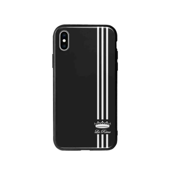 Coque Pour iPhone XS Max La Reine - Coque Wiqeo 10€-15€, Estelle Adam, iPhone XS Max, Motif Wiqeo, Déstockeur de Coques Pour iPhone