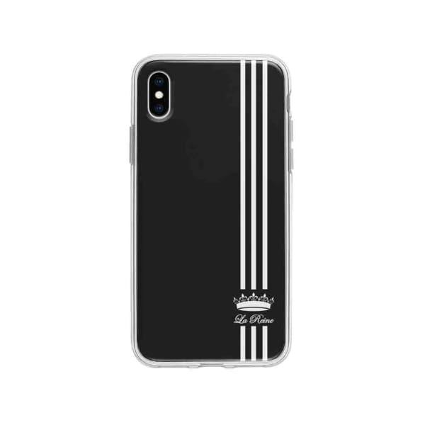 Coque Pour iPhone XS Max La Reine - Coque Wiqeo 10€-15€, Estelle Adam, iPhone XS Max, Motif Wiqeo, Déstockeur de Coques Pour iPhone