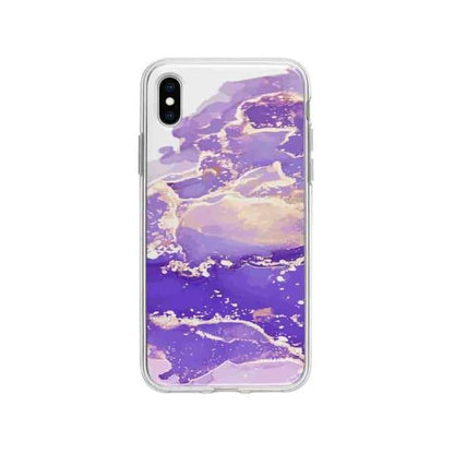 Coque Pour iPhone XS Max Liquide Mauve - Coque Wiqeo 10€-15€, Estelle Adam, iPhone XS Max, Motif Wiqeo, Déstockeur de Coques Pour iPhone