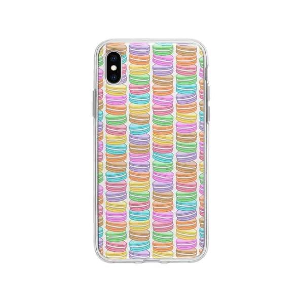 Coque Pour iPhone XS Max Macarons - Coque Wiqeo 10€-15€, Géraud Fournier, iPhone XS Max, Mignon, Motif Wiqeo, Déstockeur de Coques Pour iPhone