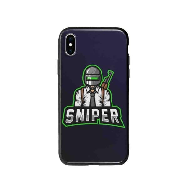 Coque Pour iPhone XS Max Mascotte Sniper - Coque Wiqeo 10€-15€, Estelle Adam, Illustration, iPhone XS Max Wiqeo, Déstockeur de Coques Pour iPhone