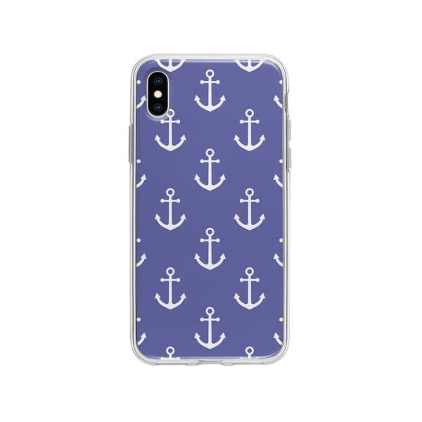 Coque Pour iPhone XS Max Motif Ancres - Coque Wiqeo 10€-15€, Estelle Adam, iPhone XS Max, Motif Wiqeo, Déstockeur de Coques Pour iPhone