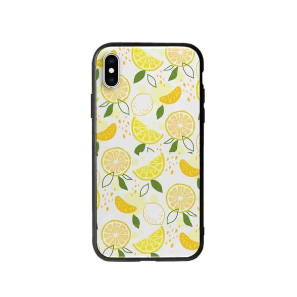 Coque Pour iPhone XS Max Motif Citron - Coque Wiqeo 10€-15€, Estelle Adam, Illustration, iPhone XS Max, Motif Wiqeo, Déstockeur de Coques Pour iPhone