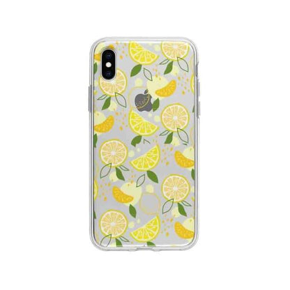 Coque Pour iPhone XS Max Motif Citron - Coque Wiqeo 10€-15€, Estelle Adam, Illustration, iPhone XS Max, Motif Wiqeo, Déstockeur de Coques Pour iPhone