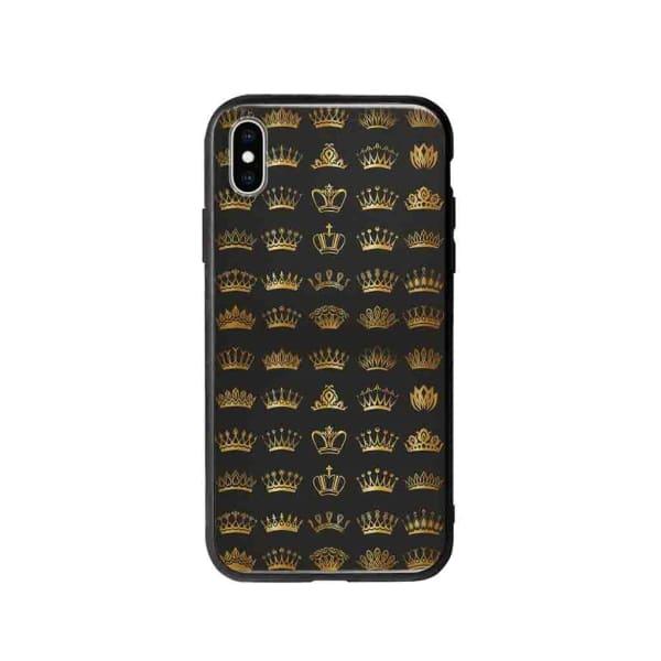 Coque Pour iPhone XS Max Motif Couronnes - Coque Wiqeo 10€-15€, Estelle Adam, iPhone XS Max, Motif Wiqeo, Déstockeur de Coques Pour iPhone