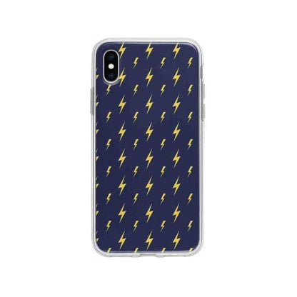 Coque Pour iPhone XS Max Motif Éclair - Coque Wiqeo 10€-15€, Estelle Adam, iPhone XS Max, Motif Wiqeo, Déstockeur de Coques Pour iPhone