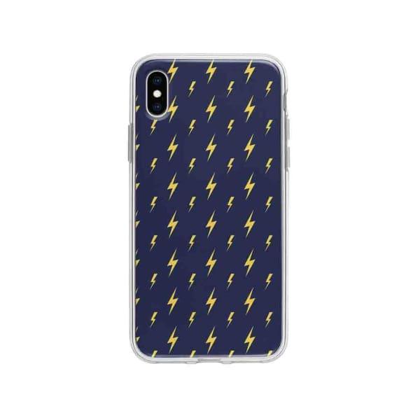 Coque Pour iPhone XS Max Motif Éclair - Coque Wiqeo 10€-15€, Estelle Adam, iPhone XS Max, Motif Wiqeo, Déstockeur de Coques Pour iPhone