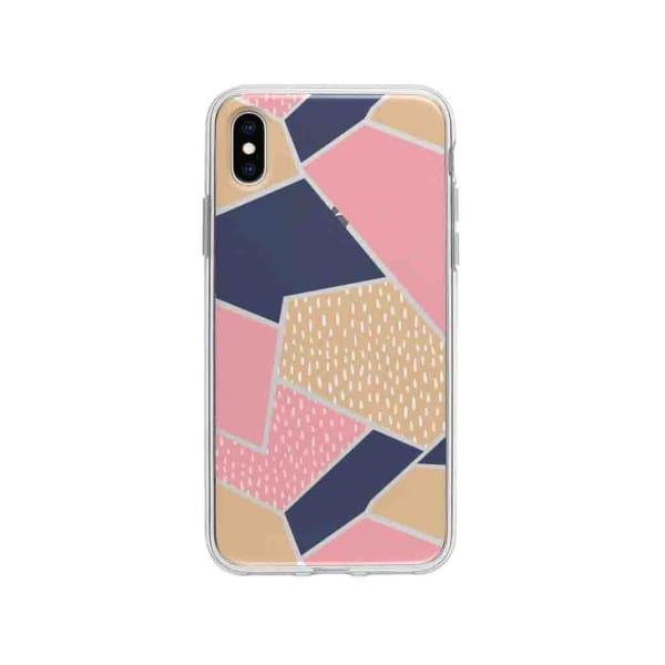 Coque Pour iPhone XS Max Motif Géométrique - Coque Wiqeo 10€-15€, Estelle Adam, iPhone XS Max, Motif Wiqeo, Déstockeur de Coques Pour iPhone