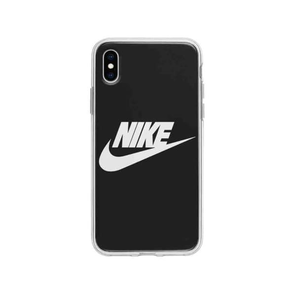 Coque Pour iPhone XS Max Nike - Transparent
