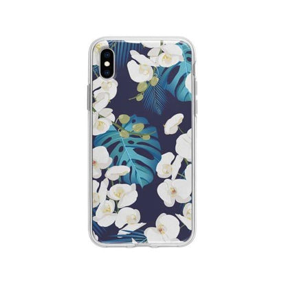 Coque Pour iPhone XS Max Orchidée Tropicale - Coque Wiqeo 10€-15€, Albert Dupont, Fleur, iPhone XS Max, Motif Wiqeo, Déstockeur de Coques Pour iPhone