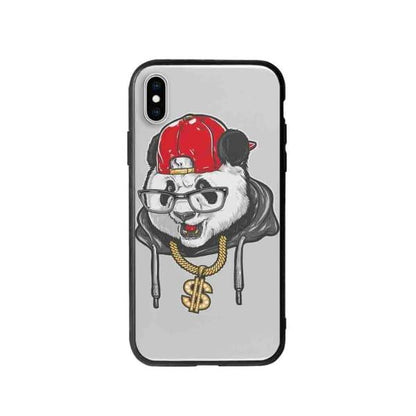 Coque Pour iPhone XS Max Panda Hiphop - Coque Wiqeo 10€-15€, Animaux, Estelle Adam, Illustration, iPhone XS Max Wiqeo, Déstockeur de Coques Pour iPhone