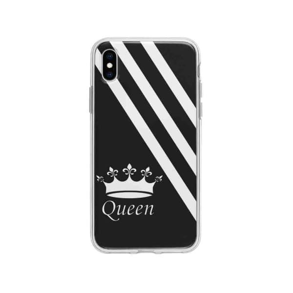 Coque Pour iPhone XS Max Queen - Coque Wiqeo 10€-15€, Estelle Adam, iPhone XS Max, Motif Wiqeo, Déstockeur de Coques Pour iPhone